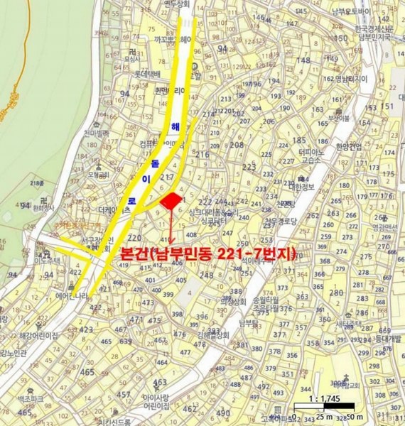 2025타경100297 부산광역시 서구 남부민동 221-7 주택 경매 이미지