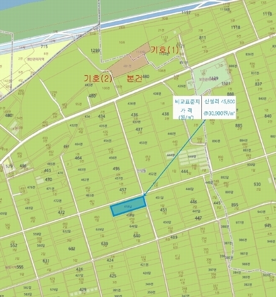 2025타경100305 경상북도 안동시 풍천면 기산리 1123 농지 경매 이미지