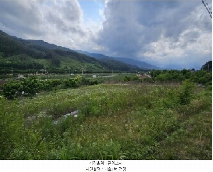 2025타경100384 경상북도 봉화군 춘양면 애당리 119-4 농지 경매 이미지