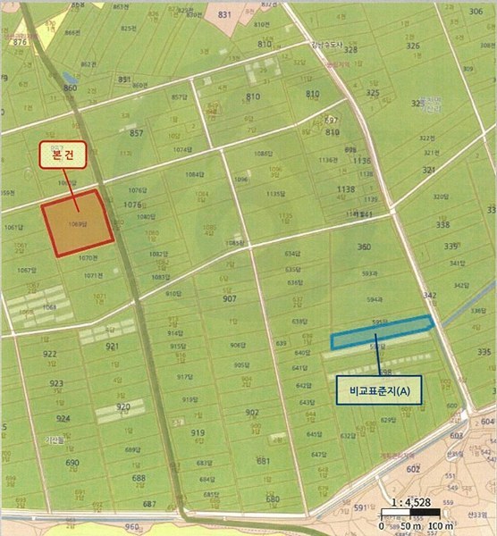 2025타경100397 경상북도 안동시 풍천면 기산리 1069 농지 경매 이미지