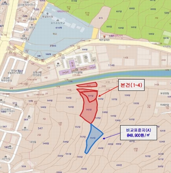 2024타경15106 경상북도 경주시 천북면 모아리 1146-30 농지 경매 이미지