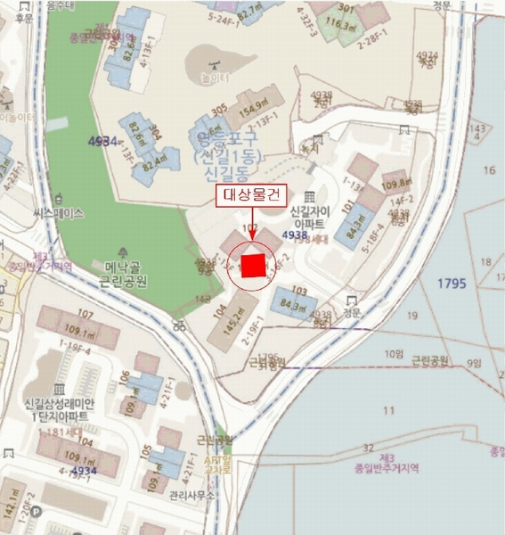 2025타경9704 서울특별시 영등포구 가마산로79길 19, 신길자이 제102동 11층 1103호 아파트[공급33평형] 경매 이미지