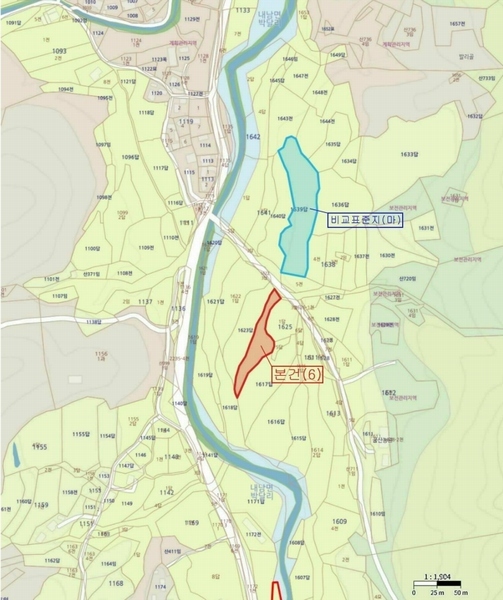 2025타경10397 경상북도 경주시 내남면 박달리 1624-1 농지 경매 이미지