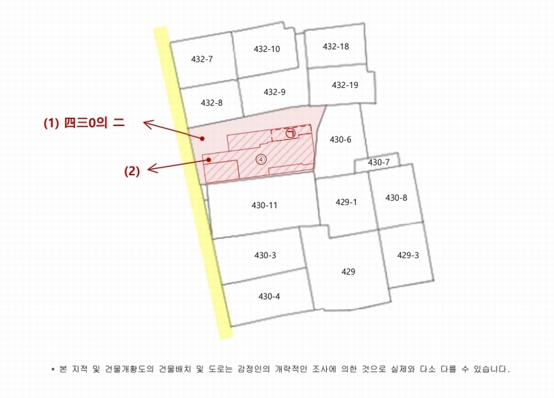 2025타경10477 경상북도 구미시 원평동 430-2 근린주택 경매 이미지