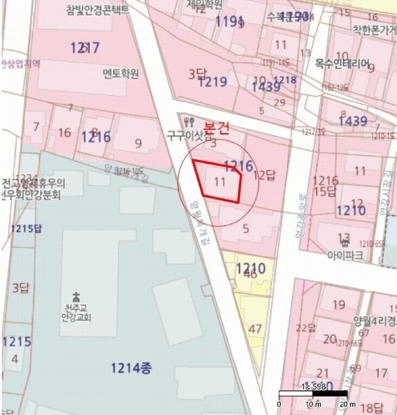 2025타경10513 경상북도 경주시 안강읍 양월리 1216-11 주택 경매 이미지