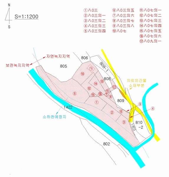 2024타경14837 경상북도 경주시 광명동 803 농지 경매 이미지