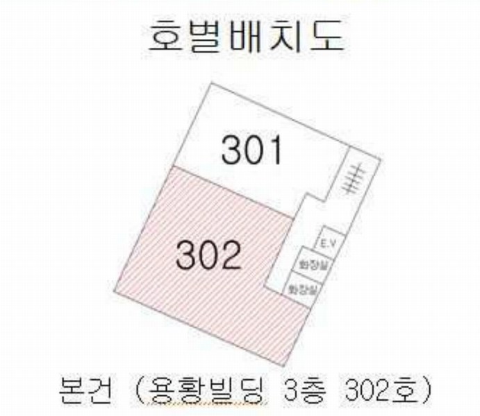 2025타경345 경상북도 경주시 용황로10길 14, 용황빌딩 3층 302호 근린상가 경매 이미지
