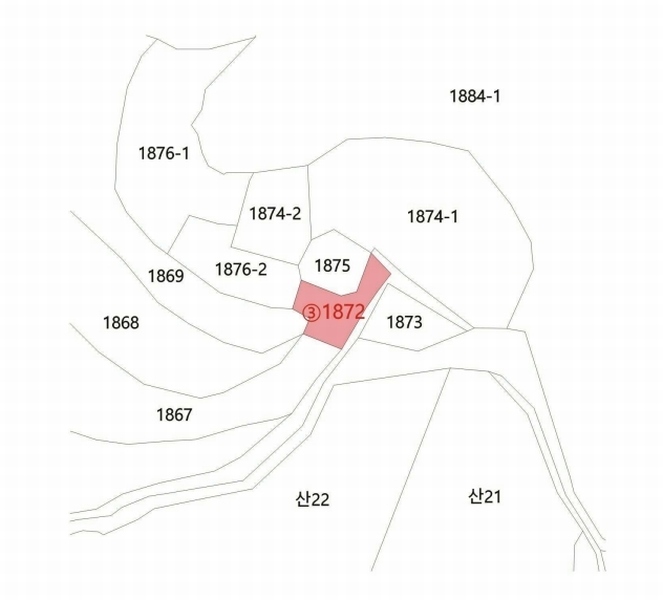 2025타경353 경상북도 경주시 율동 1872 농지 경매 이미지