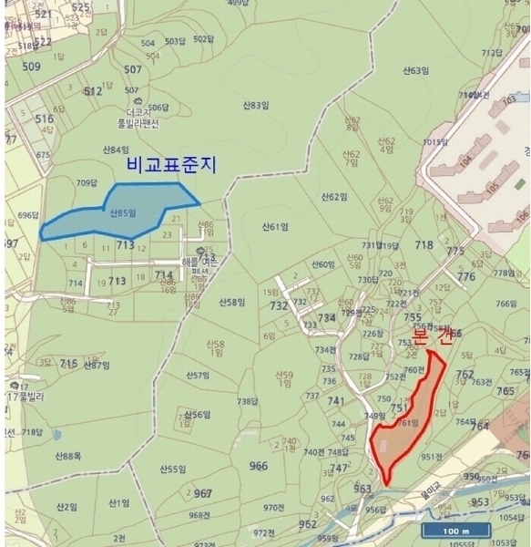 2025타경10626 경상북도 경주시 진현동 761 임야 경매 이미지