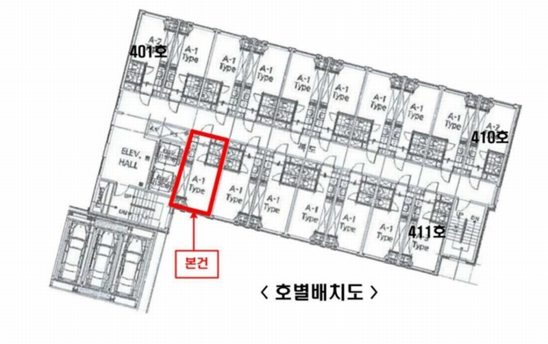 2025타경10014 서울특별시 영등포구 영신로 228-6, 한양아이클래스오피스텔 4층 417호 오피스텔[계약11평형] 경매 이미지