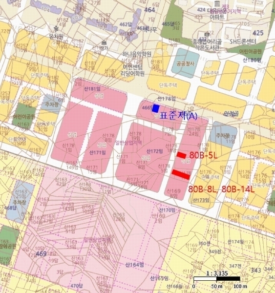 2025타경374 경상북도 포항시 북구 흥해읍 이인리 산178-18 임야 경매 이미지