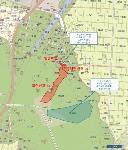 2025타경10439 경상북도 경주시 서악동 895-1 농지 경매 이미지