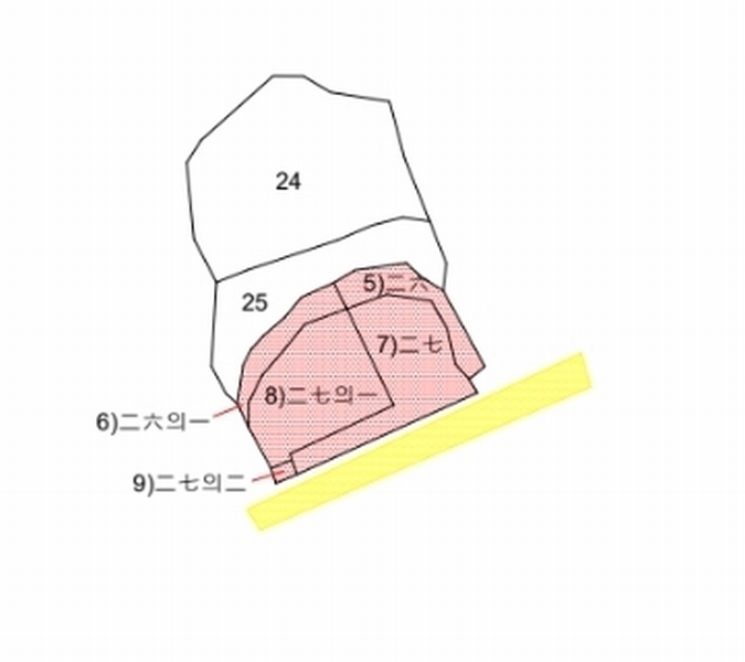 2024타경3967 경상북도 경주시 서면 심곡리 28 농지 경매 이미지