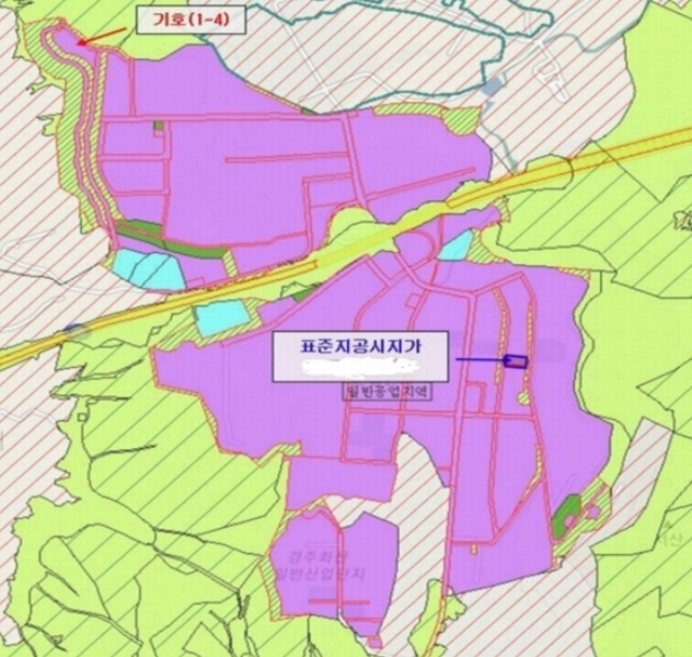 2024타경10378 경상북도 경주시 강동면 모서리 산42-1 임야 경매 이미지