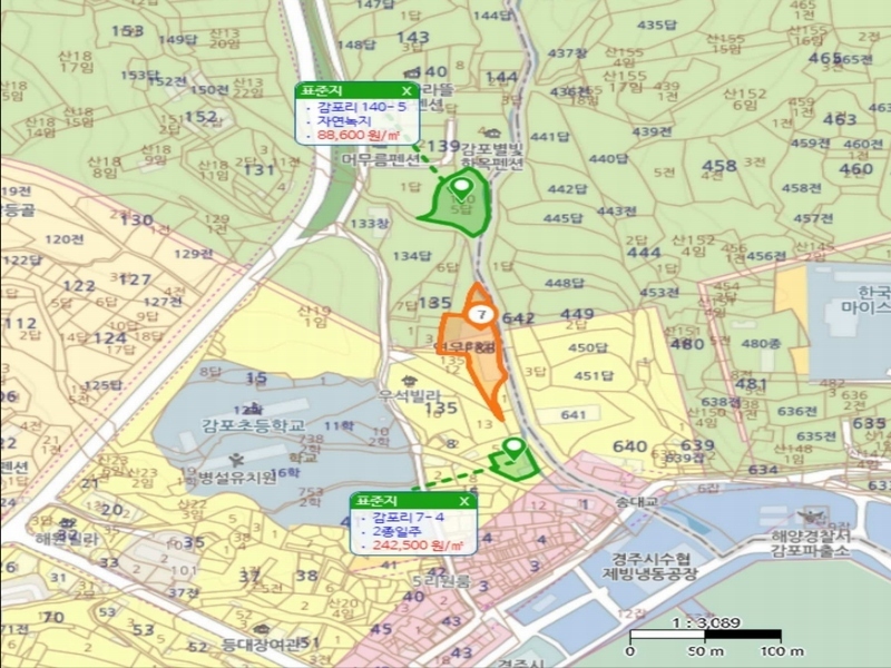 2024타경12336 경상북도 경주시 감포읍 감포리 138 공장 경매 이미지