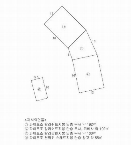 2025타경224 경상북도 경주시 산내면 일부리 1542 목장용지 경매 이미지