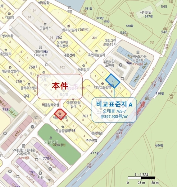 2023타경3109 경상북도 구미시 오태동 768-2 다가구(원룸등) 경매 이미지