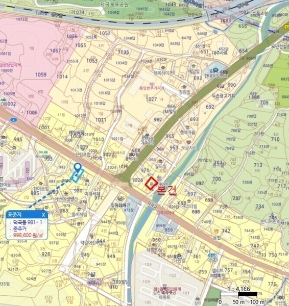 2024타경18528 경상북도 김천시 덕곡동 971-7 대지 경매 이미지