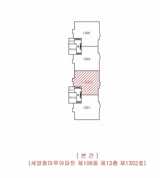 2025타경11097 경상북도 구미시 봉곡서로 82, 세양청마루아파트 106동 13층 1302호 아파트[공급26평형] 경매 이미지
