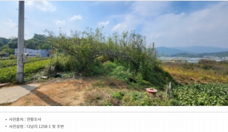 2024타경2707 경상북도 김천시 어모면 다남리 1186 농지 경매 이미지