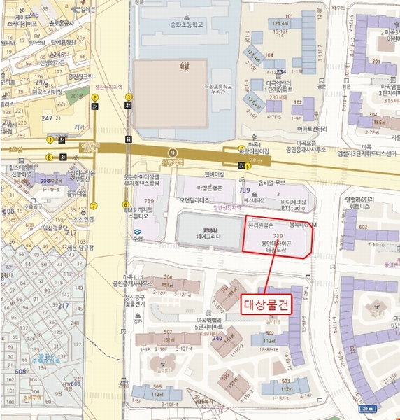 2025타경10437 서울특별시 강서구 마곡서1로 115-1, 마곡헤리움1차 9층 913호 오피스텔[계약16평형] 경매 이미지