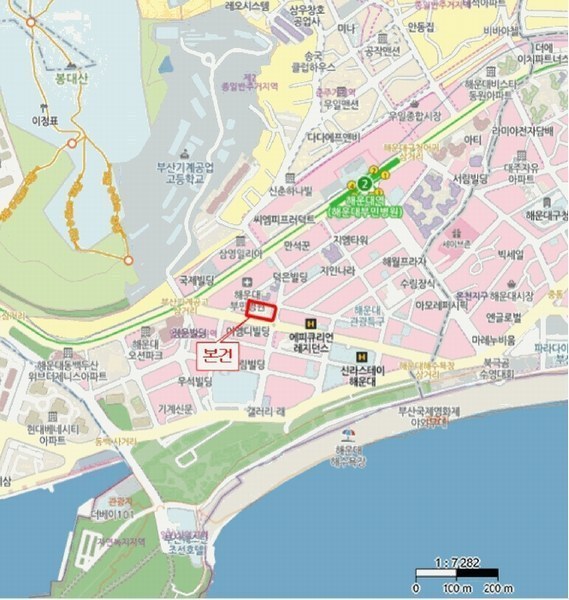 2025타경315 부산광역시 해운대구 해운대로570번길 17, 한양수자인마린오피스텔 9층 913호 오피스텔[계약16평형] 경매 이미지