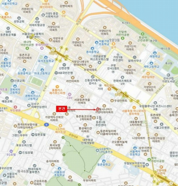 2025타경11031 서울특별시 강서구 양천로60길 41-8, 아줄리움 10층 1003호 오피스텔[계약15평형] 경매 이미지