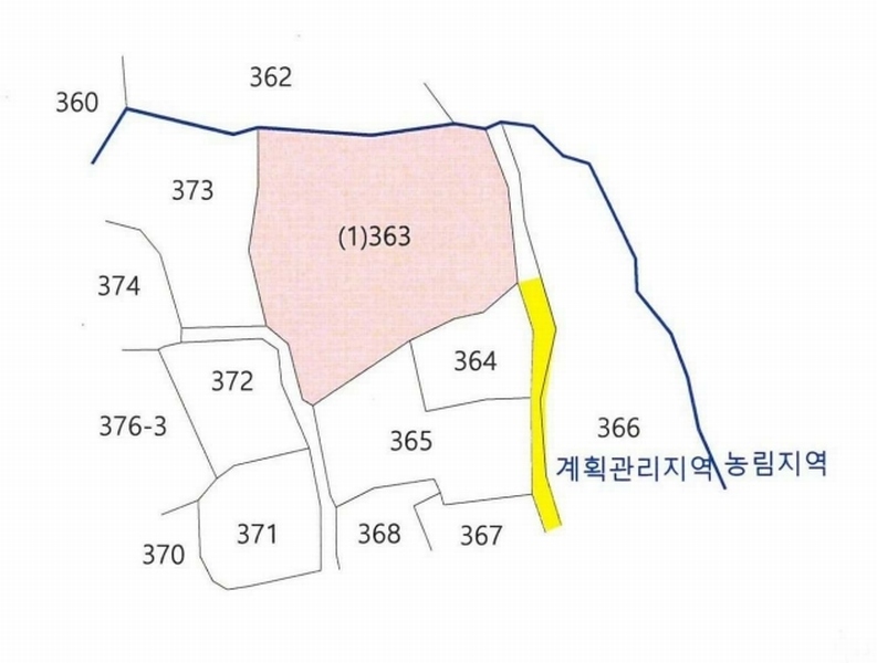 2024타경14830 경상북도 김천시 어모면 옥계리 363 농지 경매 이미지