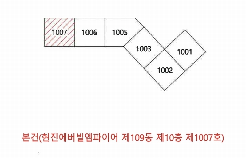 2024타경17754 경상북도 구미시 옥계북로 69, 현진에버빌엠파이어 109동 10층 1007호 아파트[공급39평형] 경매 이미지