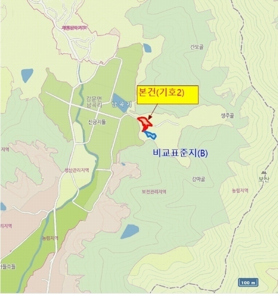 2025타경291 경상북도 김천시 감문면 남곡리 599 농지 경매 이미지