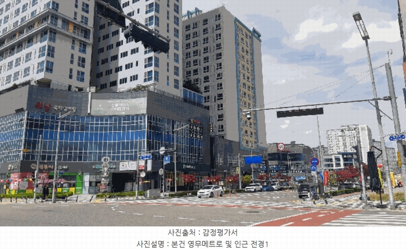 2025타경322 경상북도 김천시 혁신3로 46, 영무메트로 1층 111호 근린상가 경매 이미지