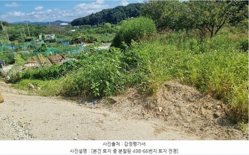 2024타경15642 경상북도 김천시 지좌동 498-9 농지 경매 이미지