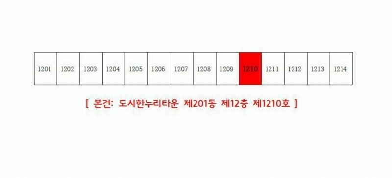 2025타경10862 경상북도 구미시 고아읍 문장로22길 40, 도시한누리타운 201동 12층 1210호 아파트[공급23평형] 경매 이미지