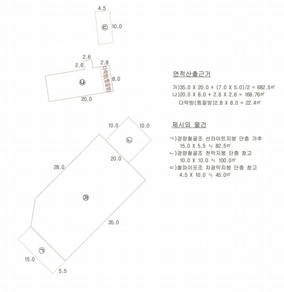 2019타경71733 경상북도 문경시 유곡동 402-1 공장 경매 이미지
