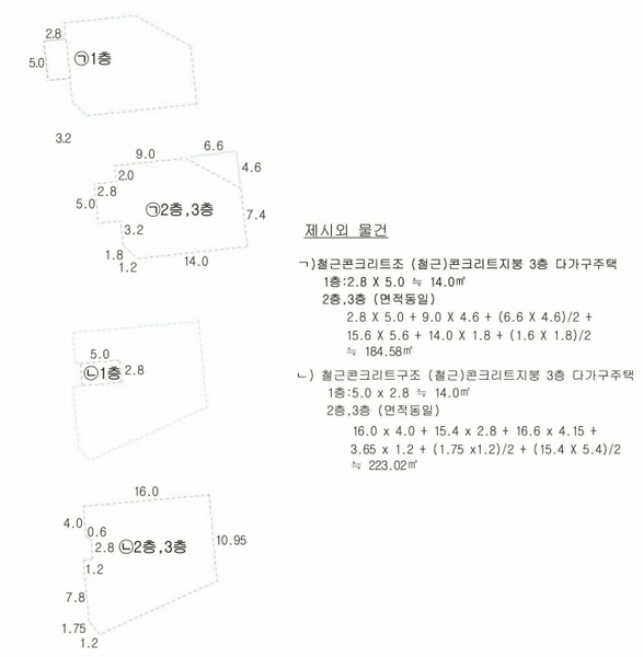 2023타경1717 경상북도 예천군 예천읍 백전리 156-3 대지 경매 이미지