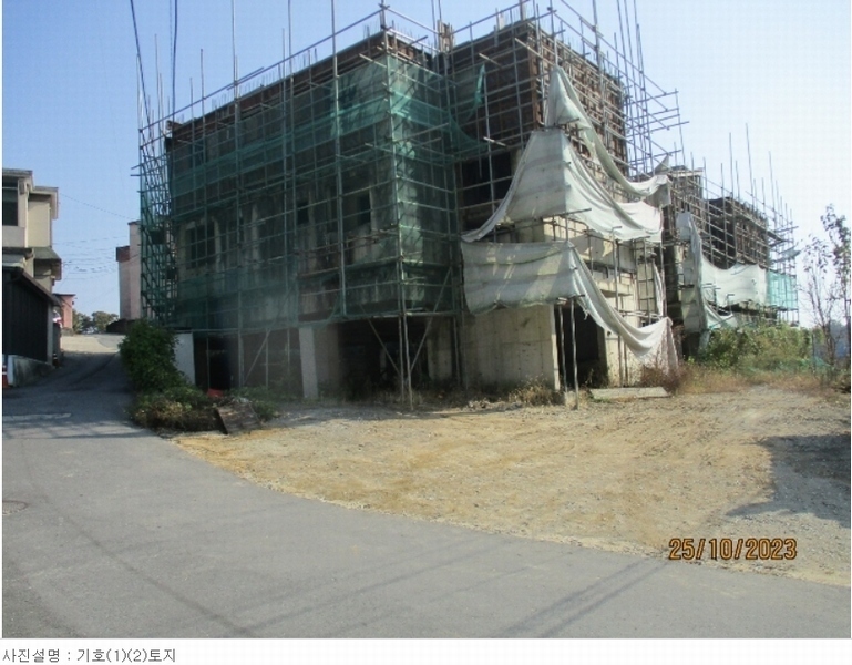 2023타경1717 경상북도 예천군 예천읍 백전리 156-3 대지 경매 이미지