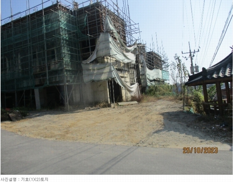 2023타경1717 경상북도 예천군 예천읍 백전리 156-3 대지 경매 이미지