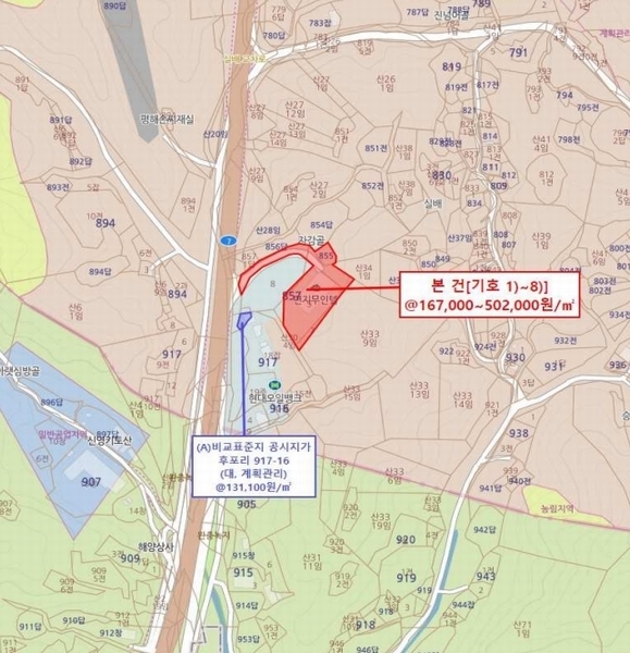 2025타경127 경상북도 울진군 후포면 후포리 855 숙박시설 경매 이미지