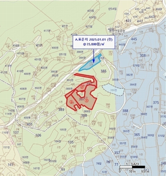 2025타경131 경상북도 문경시 신기동 387-1 농지 경매 이미지