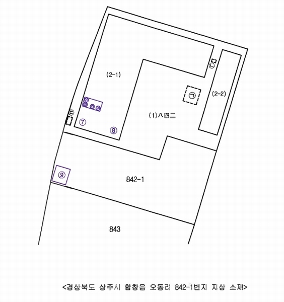 2022타경72408 경상북도 상주시 함창읍 오동리 842-1 공장 경매 이미지