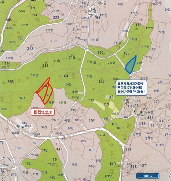 2024타경1219 경상북도 상주시 사벌국면 목가리 160 농지 경매 이미지