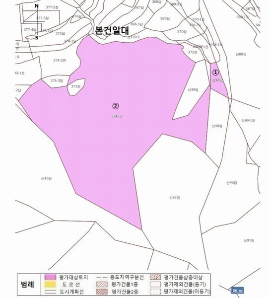 2024타경1981 경상북도 상주시 외남면 지사리 산42 임야 경매 이미지