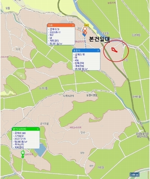 2025타경5248 경상북도 상주시 공성면 금계리 130-2 주택 경매 이미지
