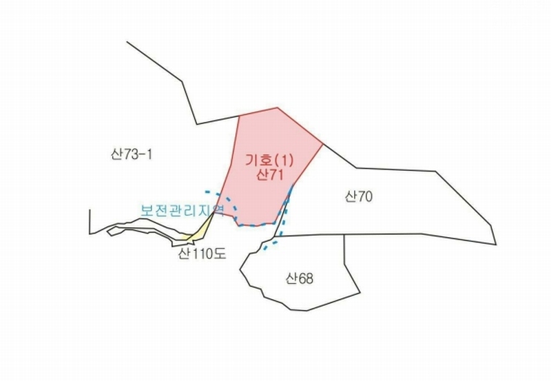 2024타경691 대구광역시 군위군 소보면 서경리 산71 임야 경매 이미지