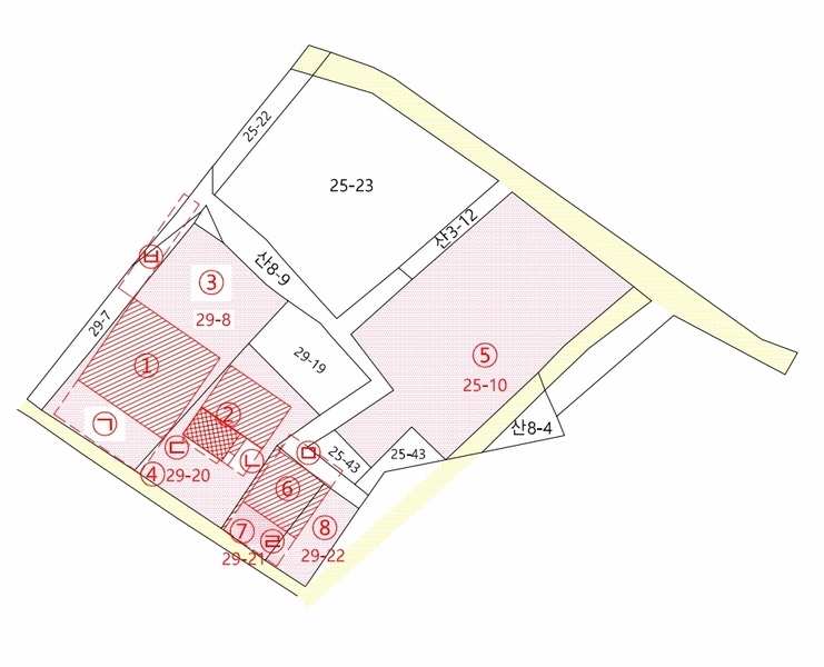 2024타경10001 경상북도 의성군 다인면 신락리 25-10 농지 경매 이미지