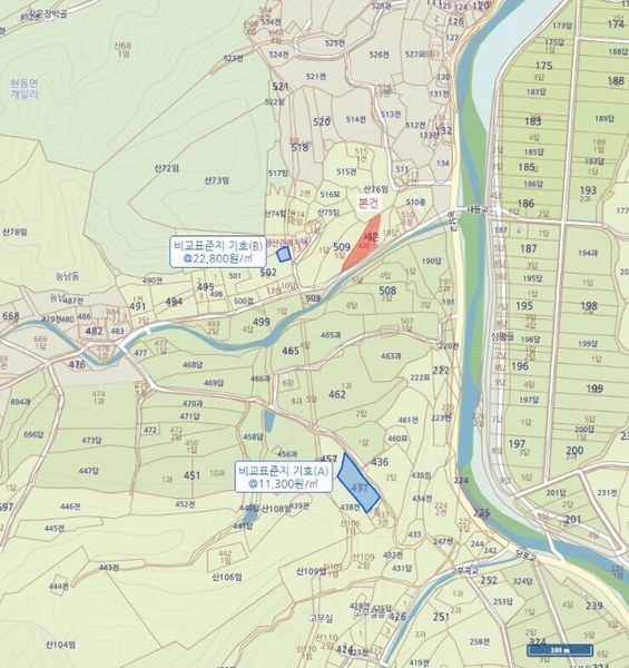 2024타경11851 경상북도 청송군 현동면 개일리 509-4 창고 경매 이미지