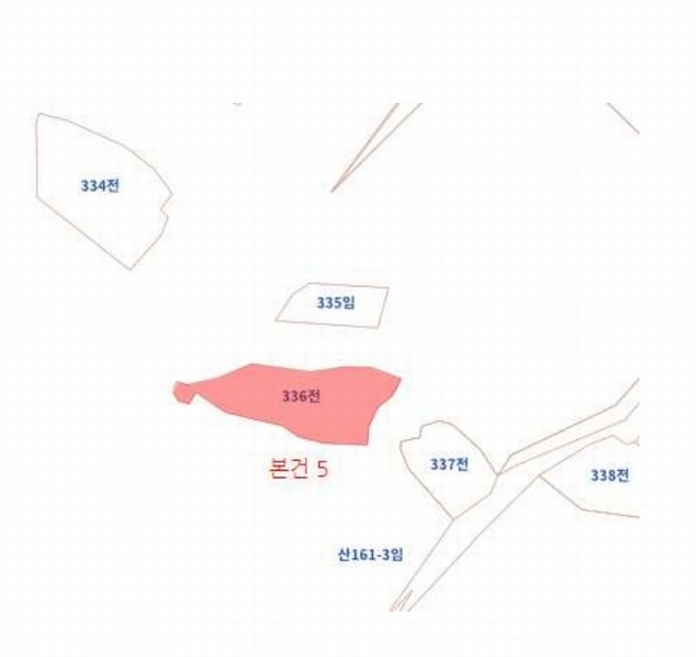 2024타경12045 경상북도 의성군 점곡면 윤암리 336 농지 경매 이미지
