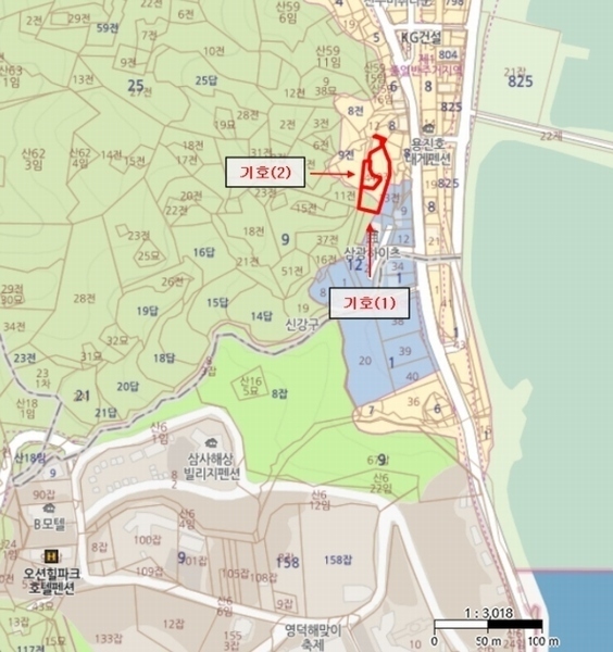 2024타경625 경상북도 영덕군 강구면 오포리 9-40 농지 경매 이미지