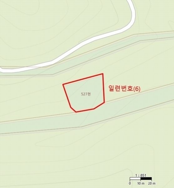 2024타경12093 경상북도 영덕군 창수면 창수리 527 하천 경매 이미지