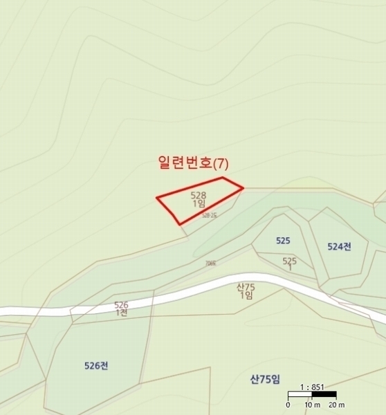 2024타경12093 경상북도 영덕군 창수면 창수리 527 하천 경매 이미지